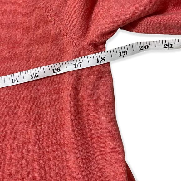 - J. JILL 100% Merino Lightweight Sweater Tunic - Picture 4 of 5